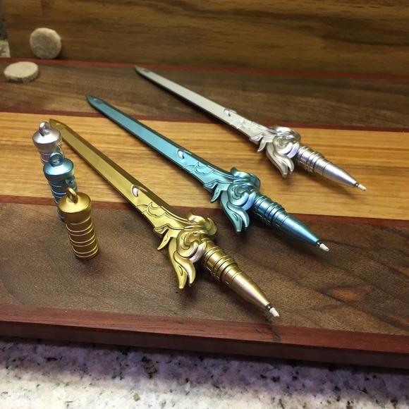 Longsword Three Pack - Secret Hidden Writing Pens - Picture 2 of 4